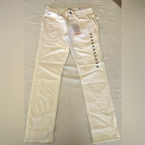 Mens Old Navy White Jeans